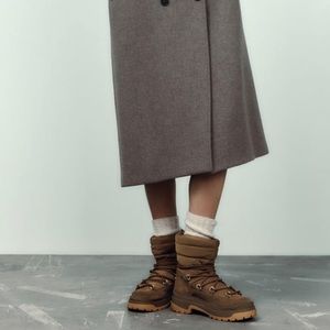 ZARA PUFFER BOOTS 🥾 ❄️